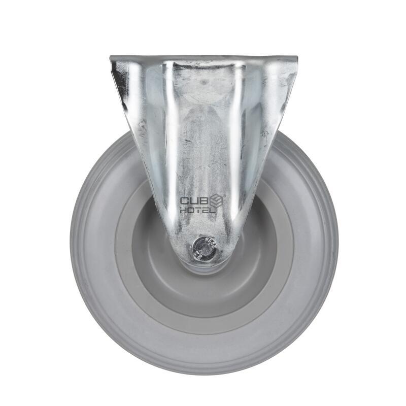 Roda Pneumática Fixa 200mm para exterior 